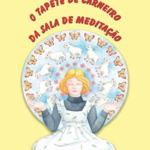 O tapete de carneiro da sala de meditação