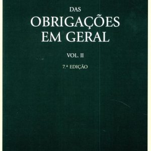Das obrigações em geral
