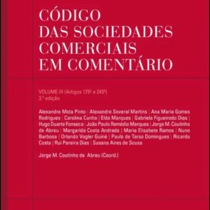 Código das sociedades comerciais em comentário